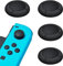 Vroxdrez Cappuccio di Ricambio per Joystick Switch, Protezione Thumbsticks per Switch/Lite, Accessori Protettivi in Silicone, 3D Grips Caps, Confezione da 4 Pezzi (Nero)