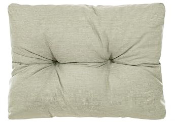 PFM HOME Palettenkissen Outdoor-Kissen für Palettensofa Palettenmöbel Europaletten - Gartenkissen Seitenkissen Paletten-Auflagen Gesteppt 60 x 40 cm - Olivgrün