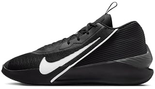 Nike Herren G.T. Jump Academy Basketballschuh, Black/White-Metallic Silver, 42.5 EU