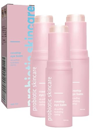 Anti Age Eye Cream, Rosehip Moisturizing Balm Stick for Dark Circles & Puffiness, Fade Fine Lines, Moisturize And Tighten the Skin Around the Eyes (3)