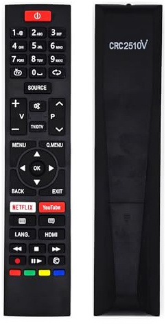 Universal Fernbedienung passend für Telefunken LCD LED Smart TV Fernseher