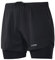 Lixada 2-in-1-Laufshorts für Herren, Leichtathletik-Shorts, Fitness-Shorts, Marathon-Shorts, atmungsaktiv + schnell trocknend
