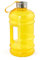 MELIANDA XXL Sport Trinkflasche MA-7400 - 2,2 Liter - MAXI Wasserflasche - Gym-Bottle - BPA & DEHP Frei, Gelb