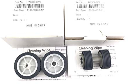 OKLILI PA03656-0001 PA03656-E958 PA03656-E976 Bremsrolle Pickup Roller Set kompatibel mit Fujitsu ScanSnap iX500 ix1500 ix1400 ix1600