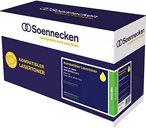Soennecken Toner 85055 wie Kyocera TK-5140Y gelb