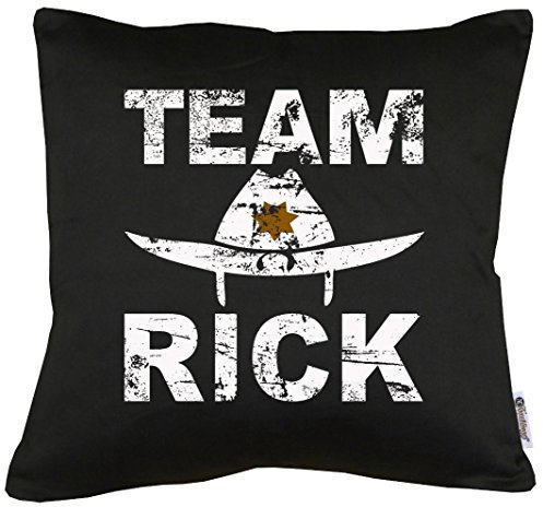 TShirt-People Team Rick Kissen mit Füllung 40x40cm