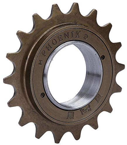 Alomejor1 Freilaufritzel, 18 zähne Singlespeed Freilauf Fahrrad Schwungrad Kettenräder Teile Fahrrad Speichen Kette Rad für Mountain Bike Rennrad