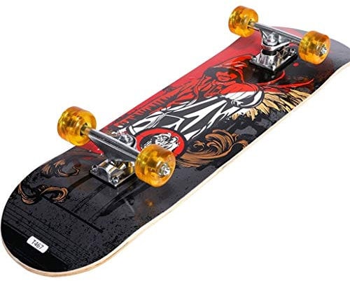 Lgan Skateboard Komplettboard,31x8in Ahorn E Longboard,Erwachsene Jugendliche Skateboard Deck,Straße Penny Board (Color : BB)