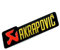 TERAM LOISIRS Plaque Aluminium Haute Température AKRAPOVIC pour Silencieux Auto Moto Quad Neuf France