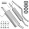 Adamot Auspuffanlage Schalldämpferset Auspuff für Opel Astra H 3 III Kombi Caravan 1.4