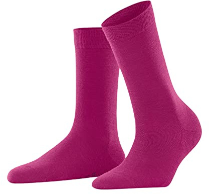 FALKE Damen Socken Softmerino, Wolle, 1 Paar, Rosa (Magenta 8782), 41-42