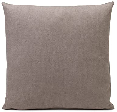 Gözze - Gefülltes Kissen mit Reißverschluss, Darco, 45 x 45 cm - Taupe