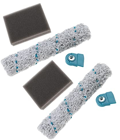 vhbw 4-tlg. Zubehör-Set kompatibel mit Leifheit Regulus Aqua PowerVac Staubsauger - Schaumstoff-Filter, Bürstenrolle