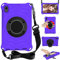 Funda para tablet Huawei Mediapad T8 de 8 pulgadas 2020, compatible con niños 360 giratorio, soporte integrado, con correa para el hombro, resistente a prueba de golpes, resistente a prueba de
