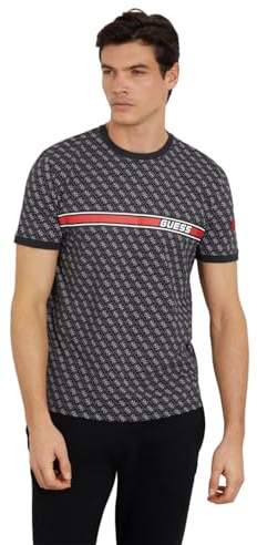 Guess Herren Eco Jamey T-Shirt Modische T-Shirts (1er Pack)