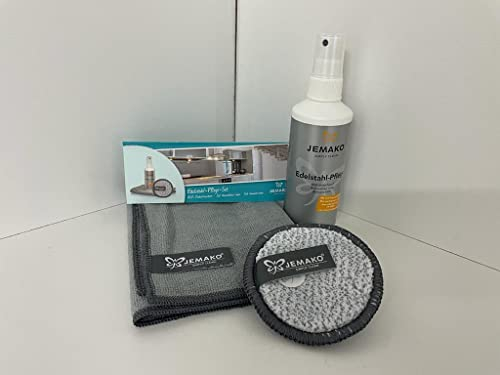 Jemako Edelstahl-Pflege-Set