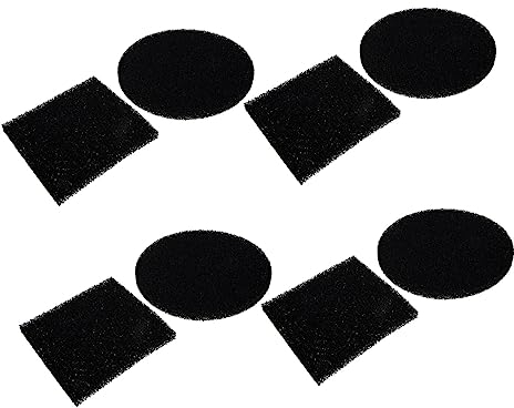 SOLUSTRE 8st Kompost Box Filter Baumwolle Windeleimer- Filter Für Komposteimer Kompostbehälter Für Den Innenbereich Aktivkohlefilter Küchenkompost Mülleimer Aquarium Deo-tabletten