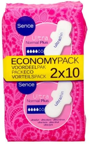 Sani-Napkin SENCE 2 x 10 Stück, normal plus Flügel