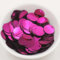 10 g/Lot 12 mm Pailletten, flache runde Pailletten, PVC-Pailletten, Nähen, Hochzeit, Handwerk, DIY, handgefertigte Kleidungsstücke, Zubehör, Fuchsia, 12 mm