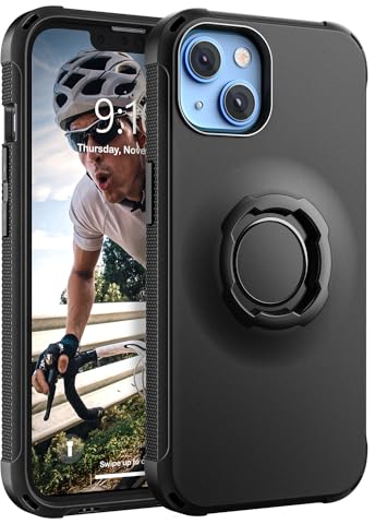 xsdtech Lock Schutzhülle für iPhone 13/14 schwarz