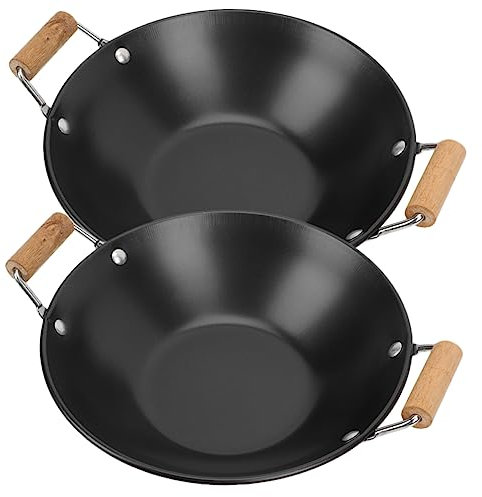 TOPBATHY 2pcs Overflow Pot and Tripod Hot Pot Cooking Lid Household Kitchen Supply