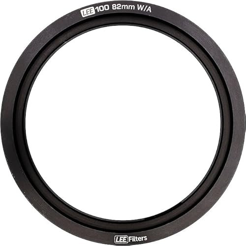 LEE Filters LEE100 FHWAAR82C Wide-Angle Adapter Ring 82mm Diameter Black Camera Accessory