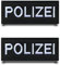 2 StückPolizeiFlagge Patch Abnehmbare Aufnäher mit Stickereiverschluss Applikation Taktisch Militär Patch für Taschen Kleidung Abzeichen Weste Rucksäcke Jacke
