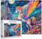 1000 Teile Puzzles für Erwachsene Wonderland Castle Unicorn Jigsaw Puzzles Pony mit riesigen Regenbogenflügeln Puzzle herausfordernde Familienaktivität perfekt für Spieleabende Fantasy Puzzle Wall Art