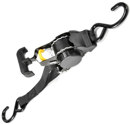 Riiichflowshop Correa de amarre retráctil automática, segura para uso en casa y oficina, cinturón tensor para motocicletas