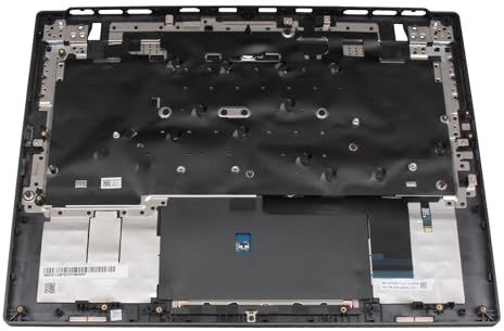 Lenovo 5CB1L83678 Original Tastatur inkl. Topcase DE (deutsch) grau/grau mit Backlight für Legion Slim 5 14APH8 (82Y5)