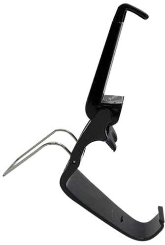 Housoutil Adjustable Game Controller Clip Mount Holder for Phone Stand Abs Gamepad Cradle with Extendable Clamp Ergonomic Design for Secure Mobile Gaming and Other Controllers Black