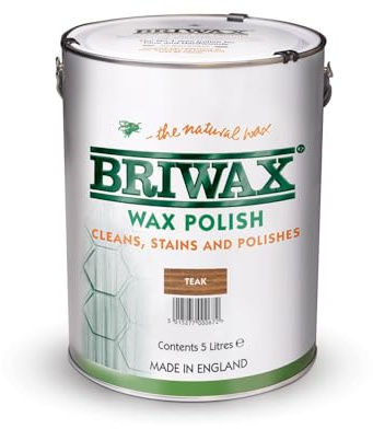 Briwax Wax Polish Teak 5ltr
