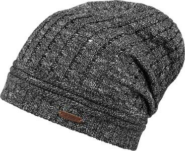 Barts Avante Beanie Schwarz, Kopfbedeckung, Größe One Size - Farbe Black