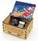 Spieluhr Merry Christmas mit 18 Noten, aus Holz, Spieluhr zum Basteln