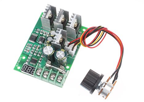 NOYITO PWM regolatore di velocità del motore 20A DC 6V-60V 12V 24V 36V 48V 60V 30A Max Digital Display Spazzola DC Motor Controller