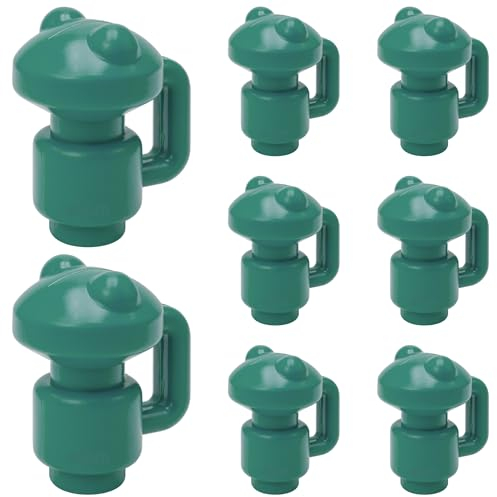 awm Trampolin Endkappen Set *GRÜN 8 Stück Schutzkappen 28 mm - Innenliegend - Sicherheitsnetz Kappen Abschlusskappen *INNEN