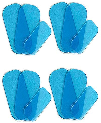Gel-Pads Ersatz für EMS ABS Hüfttrainer, Gesäßmuskulatur, Massagegel-Blätter, speziell für EMS Butt Muscle Trainer, Butt Toner, Gesäß Trainer Zubehör (3 Stück/Set/4 Set/Pack)