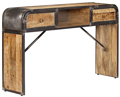 vidaXL Mango Massivholz Sideboard Frisiertisch Konsolentisch Beistelltisch