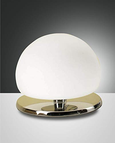 LED Tischleuchte MORGANA, G9 LED, 1x 3W, 3000K, 220lm, IP20, verchromt