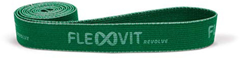 FLEXVIT Revolve Fitness (Grün) - Moderater Widerstand für Funktionelles Training, Core-Stärkung und Dynamische Übungen, Vielseitig, Hautfreundlich und Robust