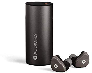 Audiofly AFT2 True Wireless Bluetooth In-Ear Headphones Granite