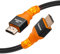 8K HDMI Cable [16FT], IXEVER HDMI 2.1 Cord 48Gbps Compatible with Apple TV, Roku,Samsung QLED, Monitor, Projector