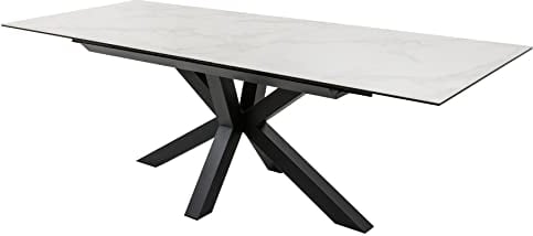 Riess Ambiente Ausziehbarer Keramik Esstisch Eternity 180-225cm Marmor-Optik ausziehbar Konferenztisch Tisch