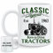 60th Birthday ceramic mug, Personalised mug, gift,free p&p,1965, classic legend farming born to drive tractors, farmer gift