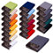 Avantgarde Premium Spannbetttuch 90x200-100x220 - hoher 40cm Steg auch f. Boxspringbett & Wasserbett - Spannbettlaken ca.170g/m² - Bettlaken - 100% Jersey Baumwolle ÖKO-TEX (19 Dunkelgrau)