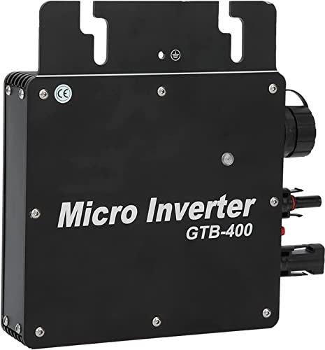 Onduleur Solaire, Micro Onduleur 400 W Micro Onduleur en Alliage D'aluminium pour Installation Pratique (AC210-230 V) A