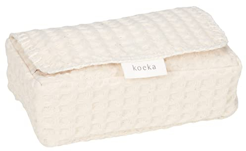 Koeka Baby Feuchttüchter Tasche - Baby Feuchttücher Aufbewahrungsbox - Feuchttücherbezug - Antwerp - Waffelstoff Aus Baumwolle -