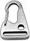 Joyzol Edelstahl-Schlingen-Clips, 5 Stück, Federtor, Schnellverschluss, Karabiner, robuste HK-Clips für Outdoor, Rucksack, Paracord-taktische Tasche, Zubehör, 25 mm