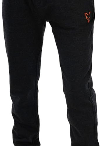 Fox Collection Lw Jogger - Black & Orange - Angelhose, Größe:S