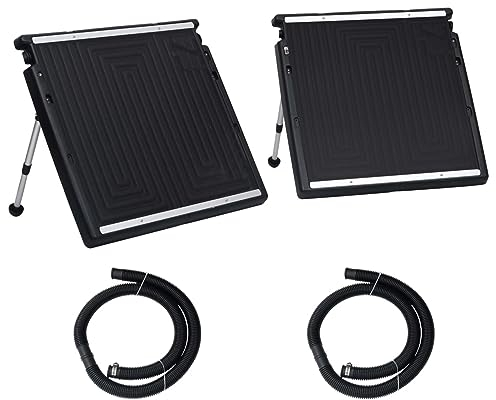 ShGaxin Pool-Solarkollektoren 2 STK. 150x75 cm, Poolheizung Solar, Solarkollektoren Für Pool, Solarpoolheizungen, Pool Heizung - 313988
